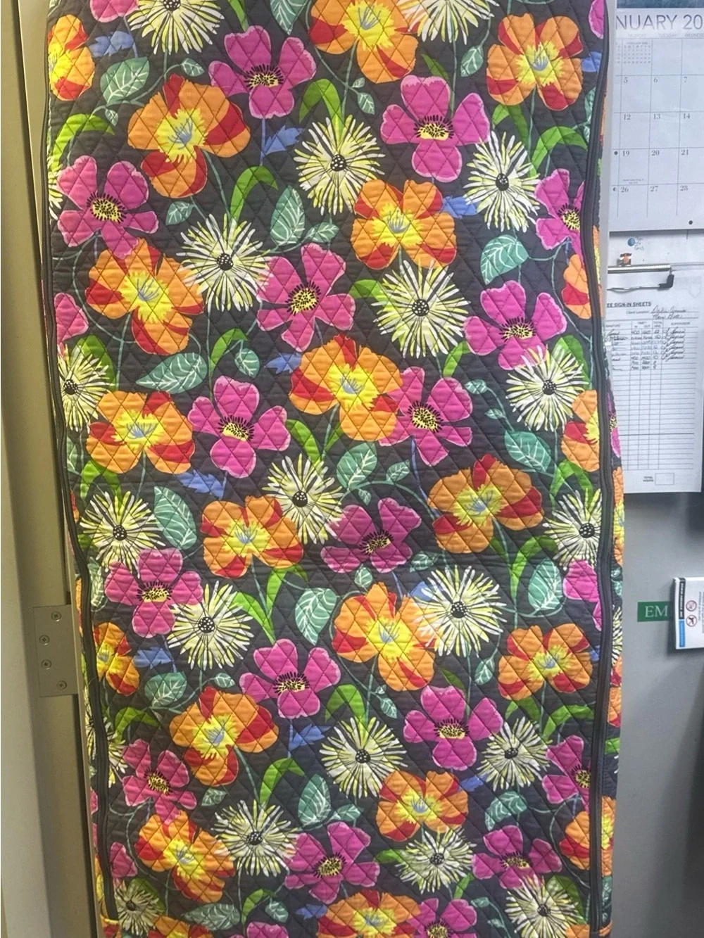 Vera Bradley Quilted Garment Bag - Picture 1 of 7